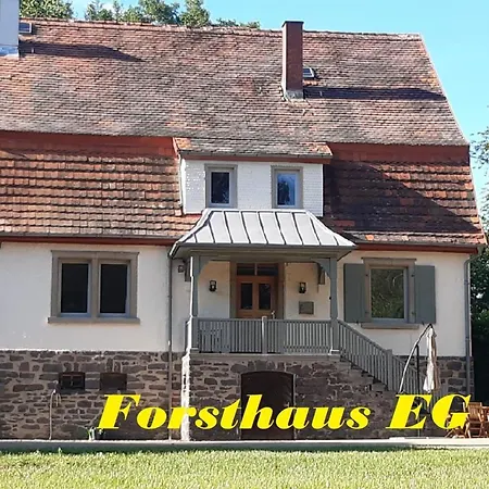 Schellnhof Forsthaus Am Waldrand Apartment Nidda Exterior photo